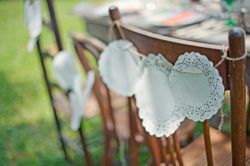 Wedding Chair Decoration Ideas While I want her to have a lovely wedding 